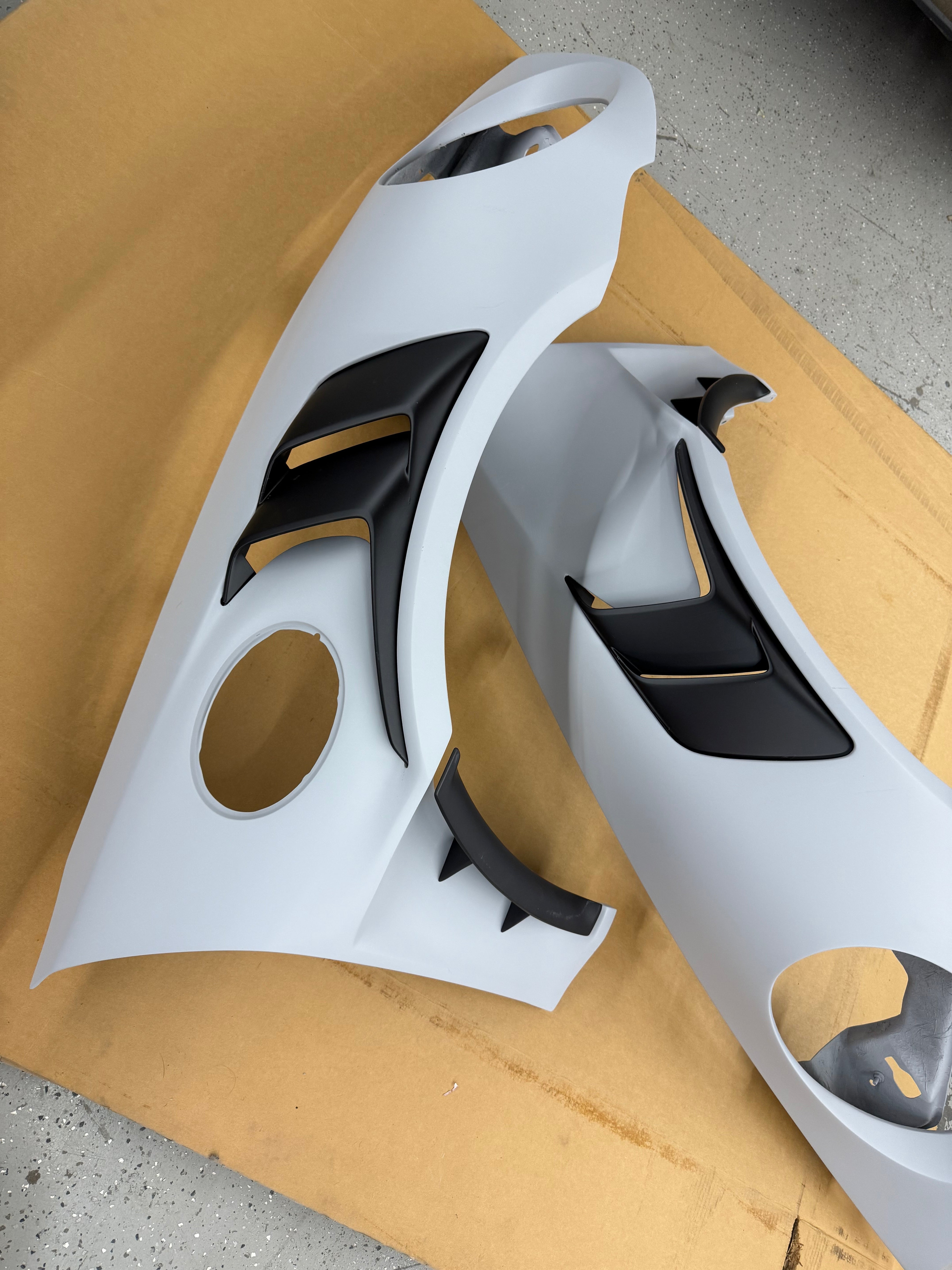 992 GT3RS & ST HYBRID FRONT FENDERS – WICKED MOTOR WORKS