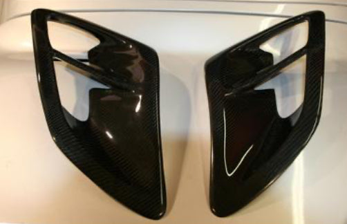 Porsche 997 Turbo Carbon Fiber Side Intakes fits: 2007 to 2012 Turbo