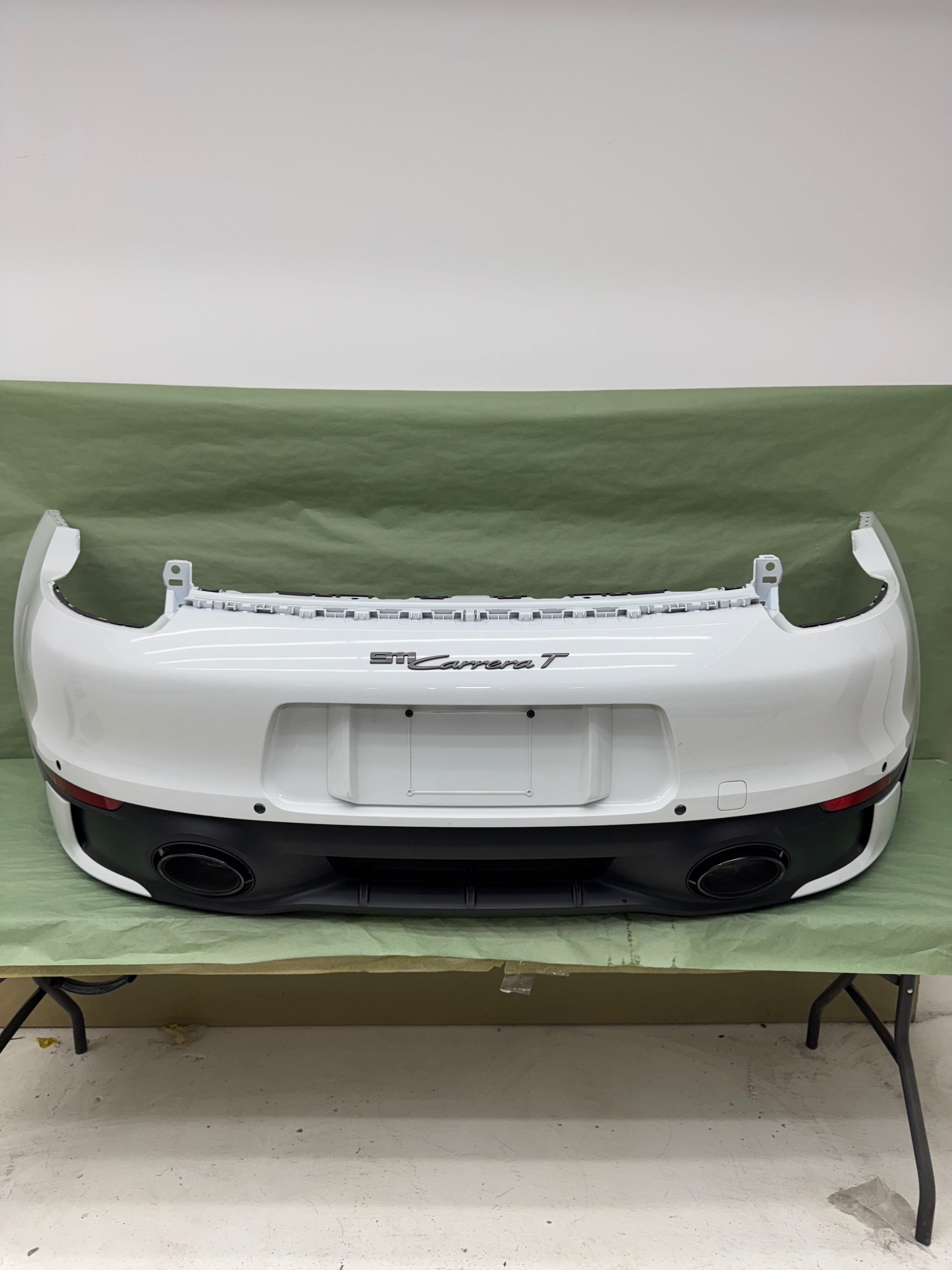 Porsche OEM Factory 992 GTS rear bumper in chalk *SOLD*