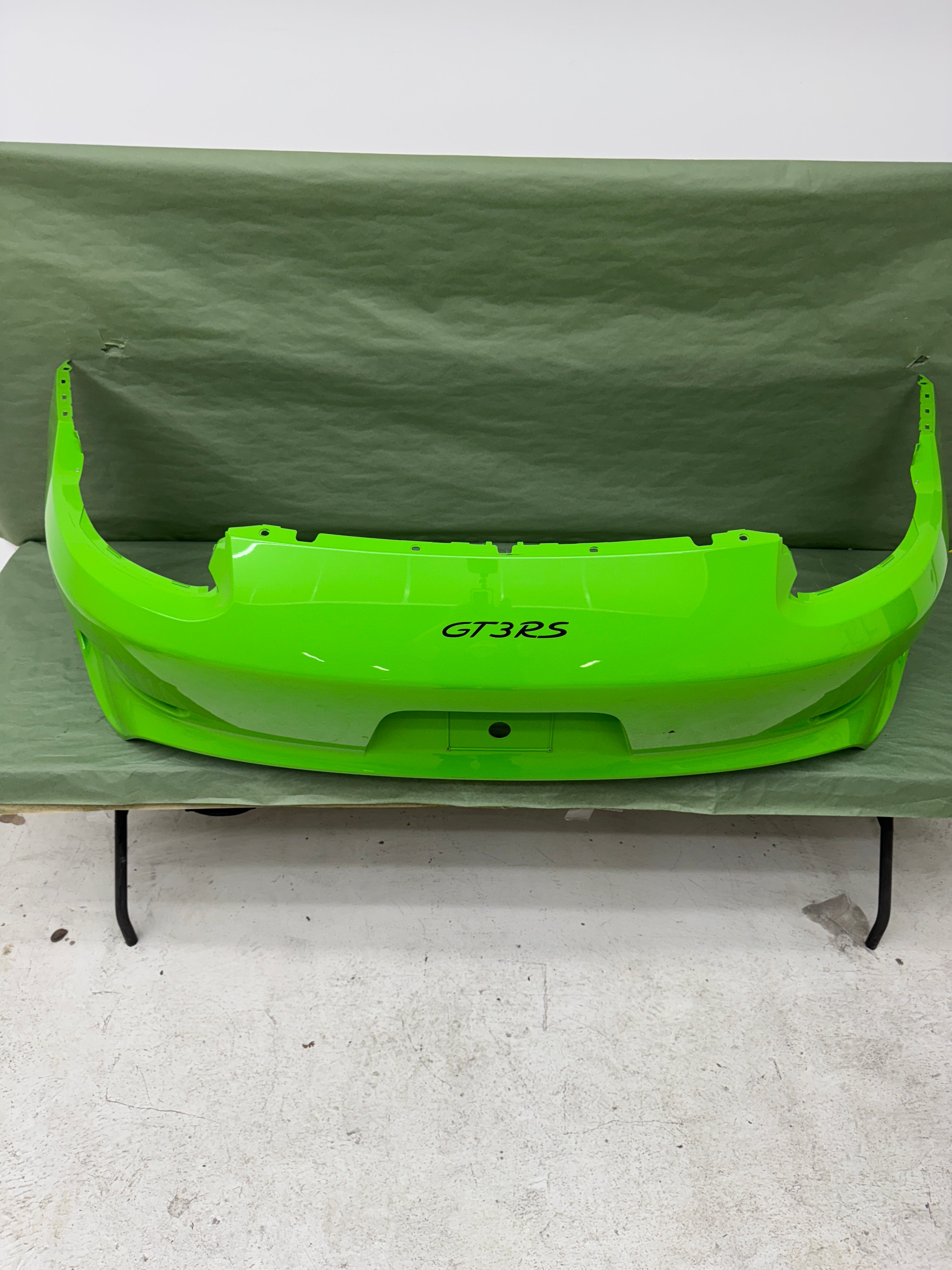 Porsche OEM Factory  991.2 GT3RS rear bumper cover In green
