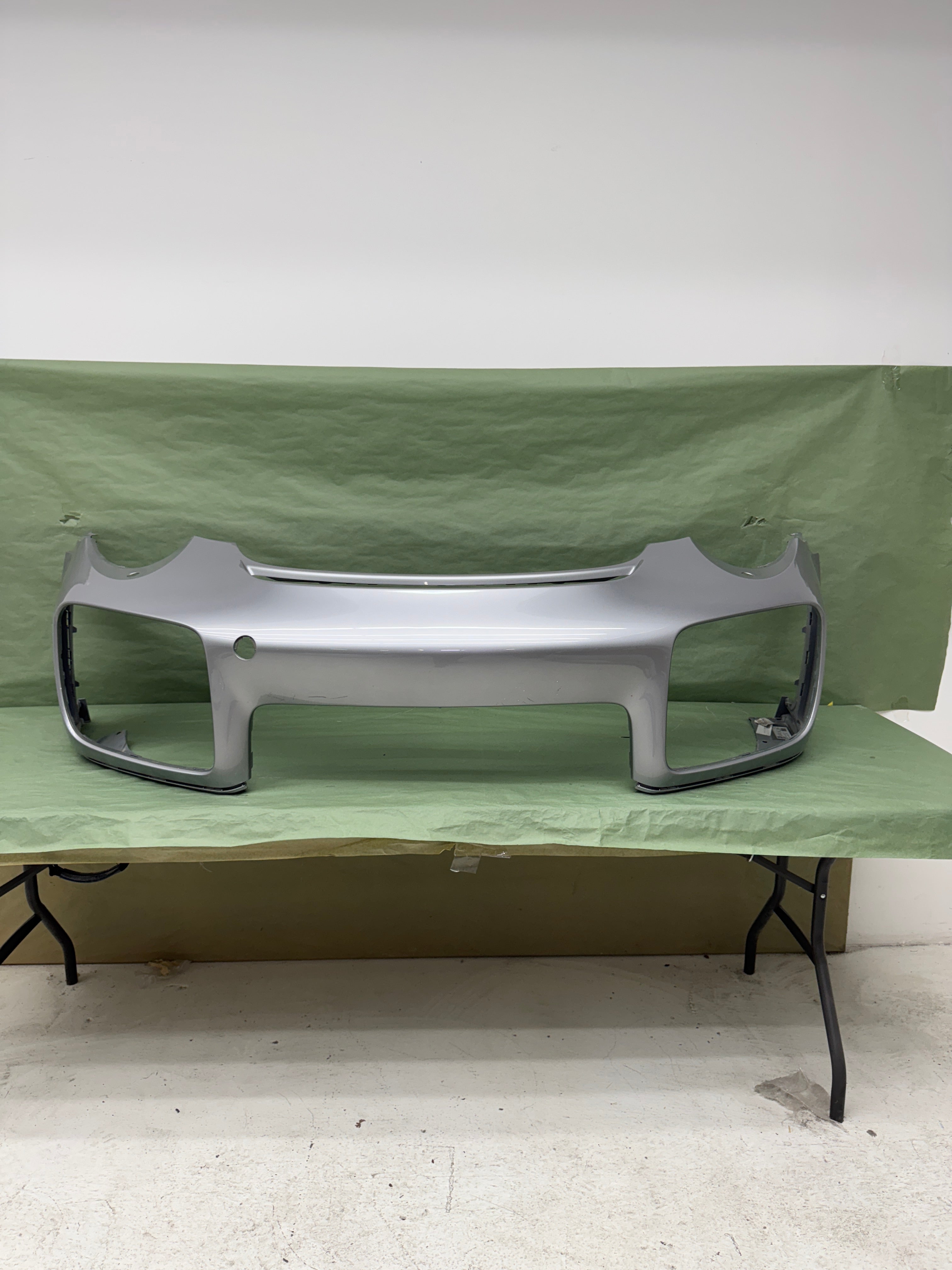 Porsche OEM Factory 991.2 GT2RS Front bumper cover w/ factory silver paint