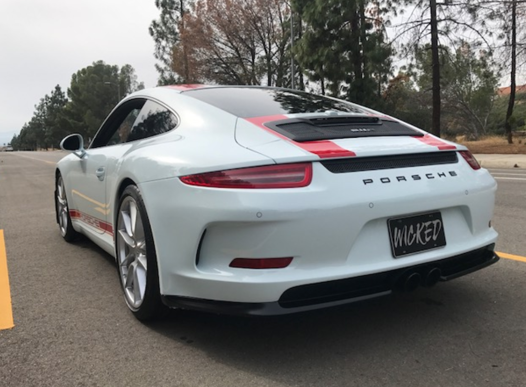 2016 PORSCHE 911R STYLE REAR BUMPER – WICKED MOTOR WORKS