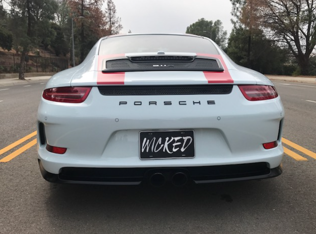 2016 PORSCHE 911R STYLE REAR BUMPER – WICKED MOTOR WORKS