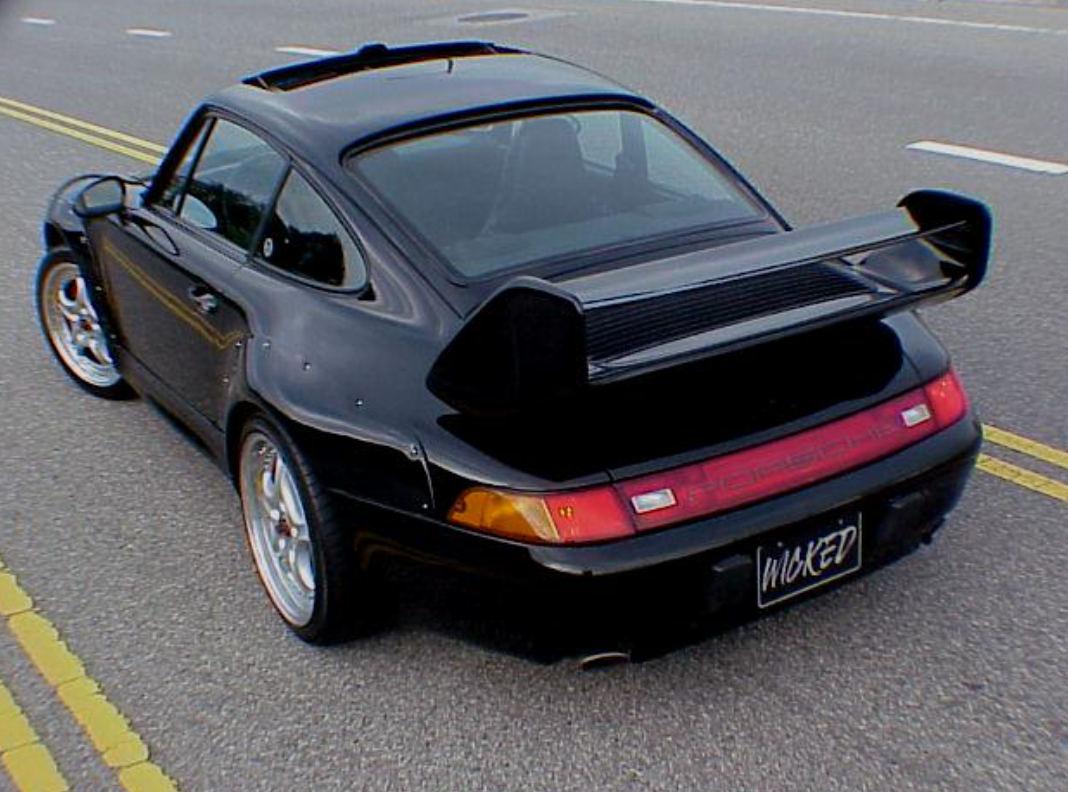 Porsche 993 GT2 Turbo Rear Wing for 993 Carrera and Turbo – WICKED ...