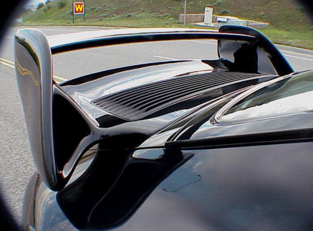 Porsche 993 GT2 Turbo Rear Wing for 993 Carrera and Turbo – WICKED ...