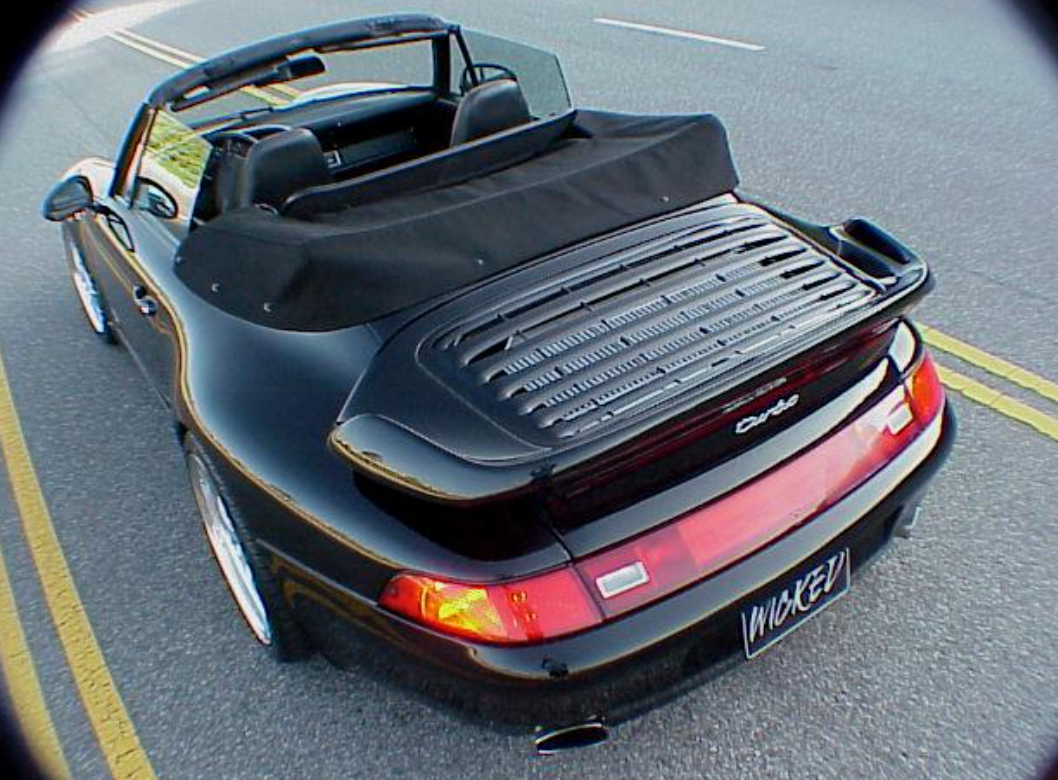 Porsche 993 Twin Turbo Style Rear Wing for 993 Carrera and Turbo ...